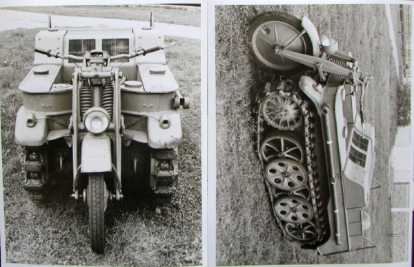 NSU Chain Motorcycle HK 101 Africacorps 1940 eight Factoryphotos (10144)